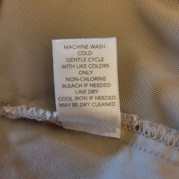 Christopher & Banks Signature Slimming Tan Pull-on Pants. Size 14 - Picture 5 of 7